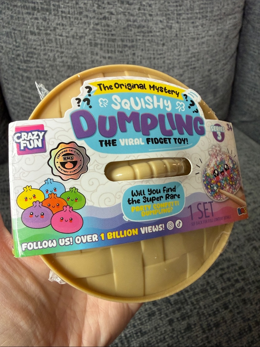 BNIB RMS The Original Mystery Squishy Dumpling: Series 3